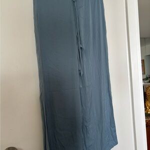 Elegant Blue Josie Women's Wide Leg Pants